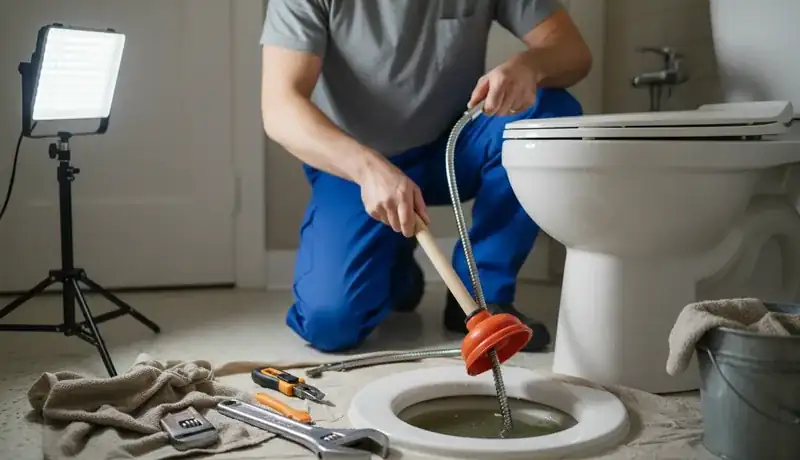 Expert Plumbing Pro - clogged-toilet-repair