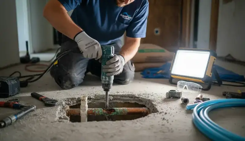Expert Plumbing Pro - slab-leak-repair